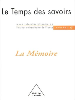 cover image of La Mémoire